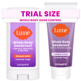 Lume crème invisible lavande-sauge emballage pratique pour voyage