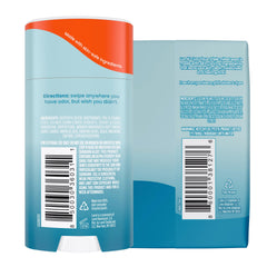 Lume deodorant stick close-up highlights texture and unscented formula.
