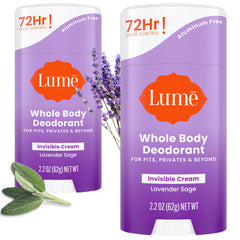 Lume crème-stick désodorisant aisselles en application facile et longue durée, sans aluminium