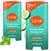 Lume déodorant solide dans son emballage pratique.