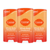 Pack trio Lume déodorant solide, fraîcheur durable