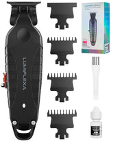 Lumiflexa Trimmer lame inox, précision professionnelle pour barbe et contours.