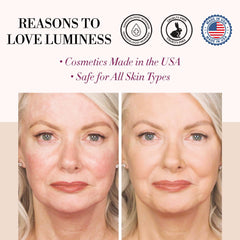 Luminess Air Silk 4-en-1 formule hydratante pour peau souple toute la journée.