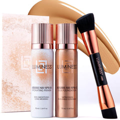 Kit démarrage LUMINESS Airbrush: démarrage rapide pour une base soyeuse et une application uniforme