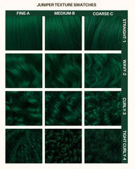 Zoom sur la texture Lunar Tides genevrier pour une teinte lumineuse