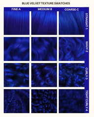 Lunar Tides — palette de 43 coloris pour divers looks, dont Velours Bleu.