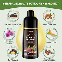 Lunory Massage Cheveux: application douce qui nourrit pendant la couleur.