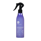Luseta Biotin & Collagen Heat Protection Spray bottle protecting hair during styling.