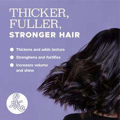 Cheveux secs avant-après Luseta Biotine et Collagène – soin nourrissant.