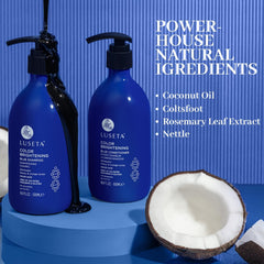 Luseta Shampoing bleu pour cheveux colorés neutralise les tons chauds