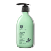Bouteille Luseta Tea Tree Menthe prête à l’emploi pour une purification rafraîchissante du cuir chevelu.
