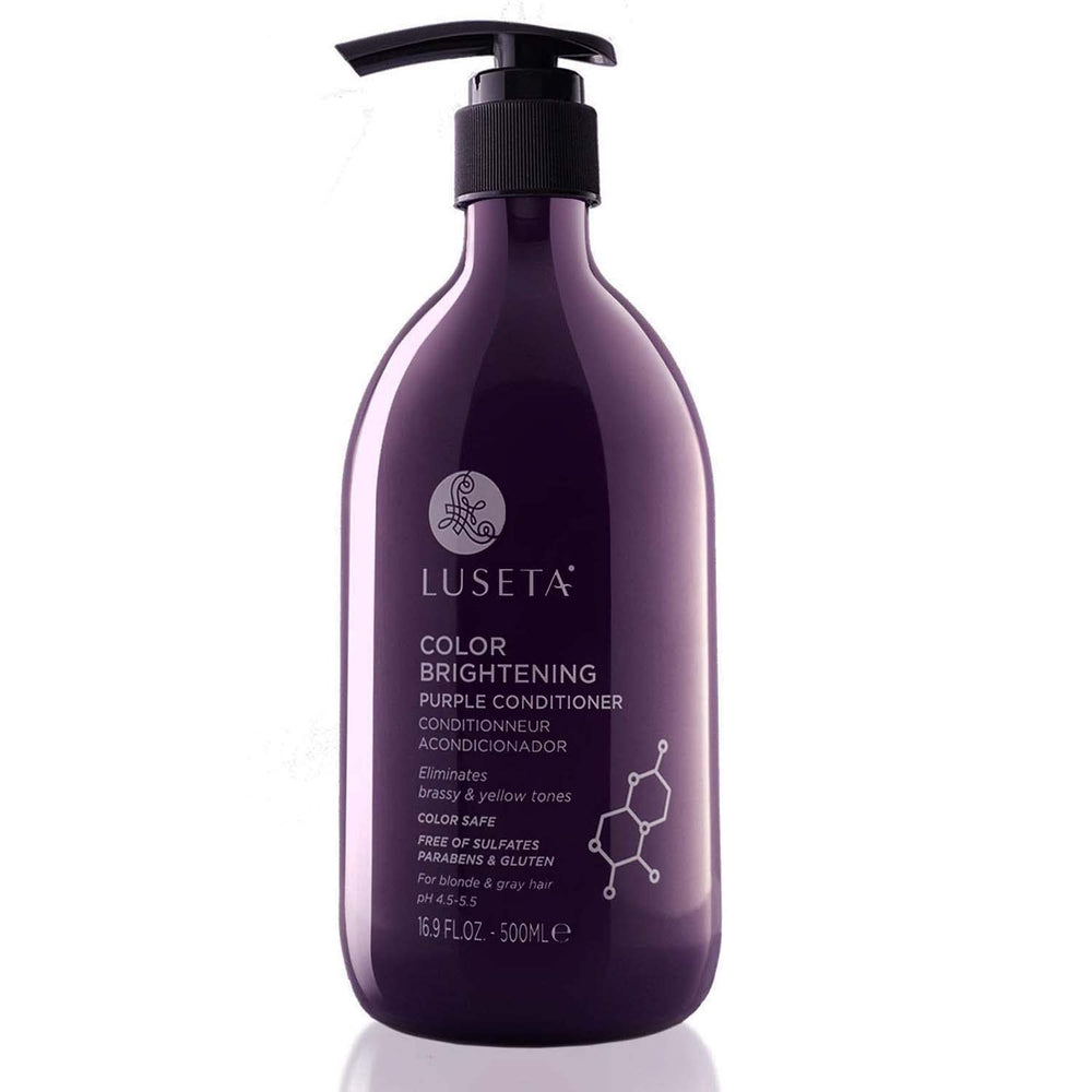 Luseta violet, bouteille prête à verser pour rafraîchir les reflets et neutraliser les nuances.