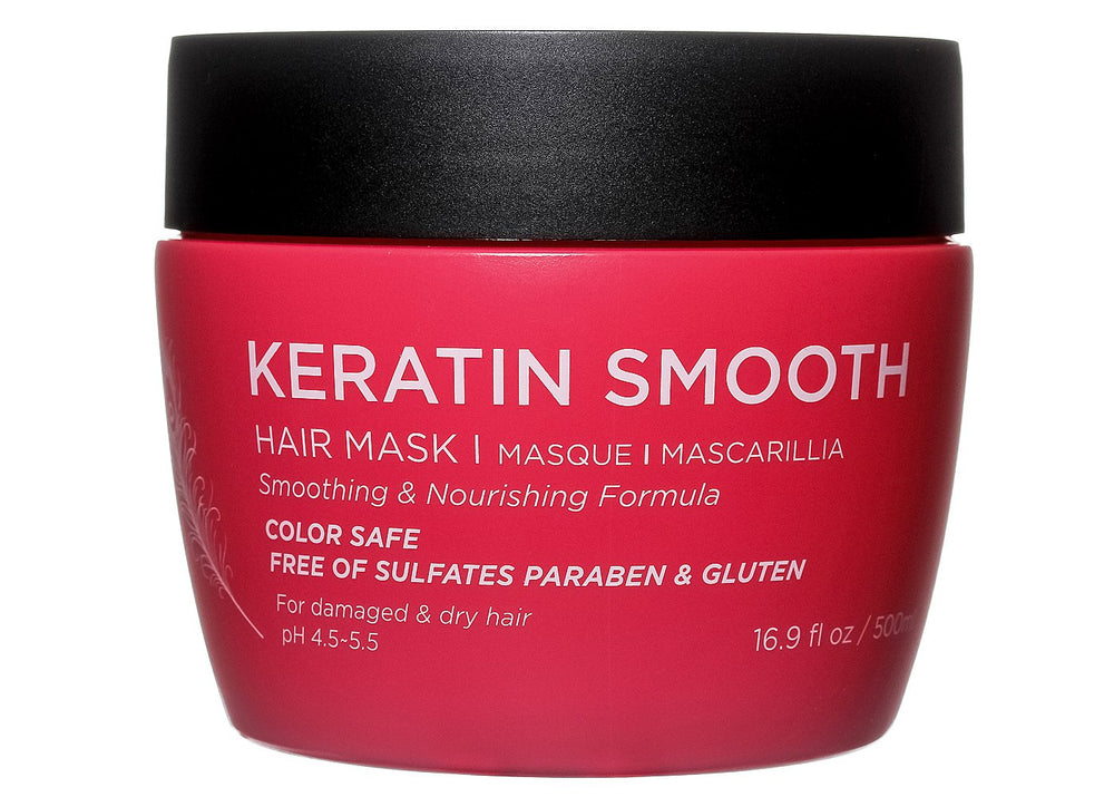 Masque Luseta Keratine hydratant sur cheveux secs