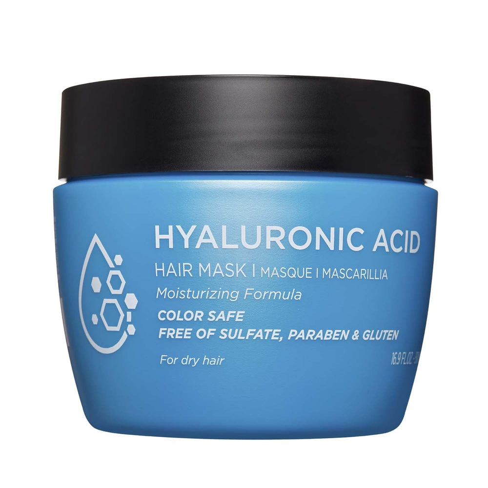 Luseta masque-cheveux-hyaluronique-bouteille hydratation en profondeur et brillance naturelle.
