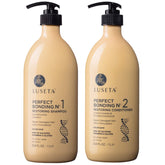 Shampooing Luseta Perfect Bonding, bouteille élégante, soin doux pour tous les types de cheveux.