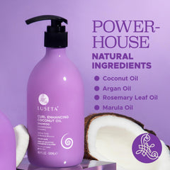 Shampoing Luseta Boucles Brillantes: apporte éclat et définition naturelle.