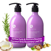 Shampoing Luseta à la noix de coco pour boucles définies et brillantes