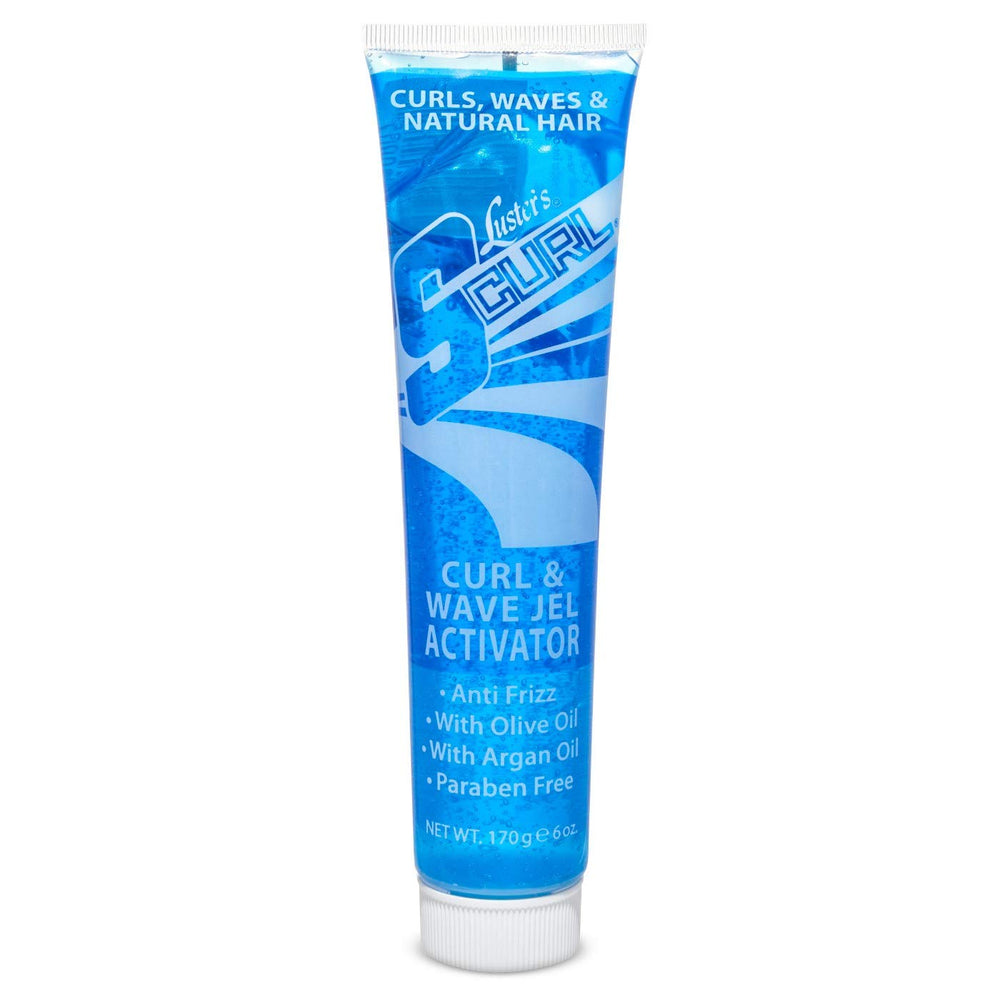 Lusters S-Curl Wave Jel et Activator: définition des boucles et brillance naturelle.