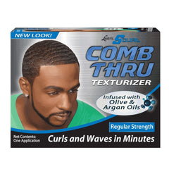 SCurl Comb Thru Texturizer Kit – application rapide pour texture naturelle et style net.