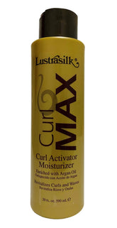 Lustrasilk Max Curl Activateur Hydratant — bouteille 20 oz, soin coiffant hydratant et définissant.