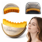 Brosse LuuLoop visage contour lymphatique stimule circulation et raffermit les contours.