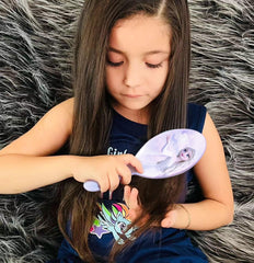 Petit chouchou Frozen rose clair LUV HER pour fixer des coiffures confortablement