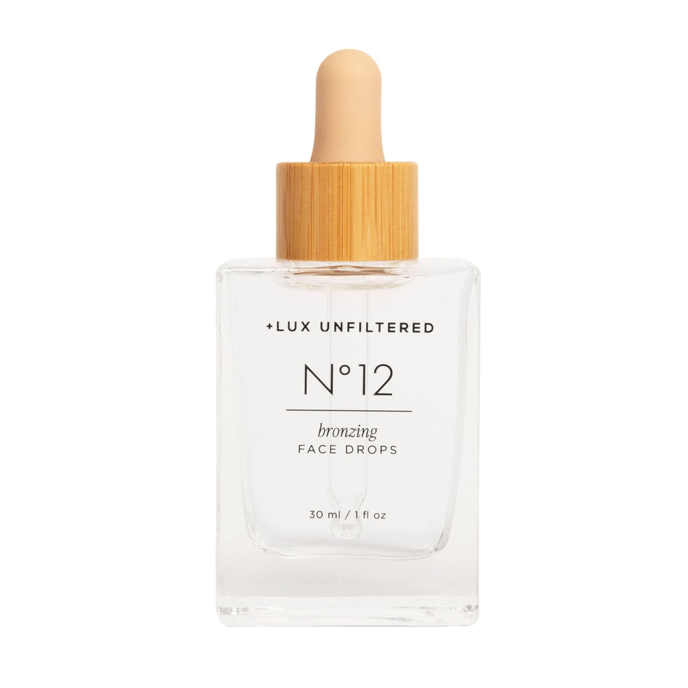 Lux Unfiltered N°12 gouttes bronzage visage dans flacon pour teinte naturelle