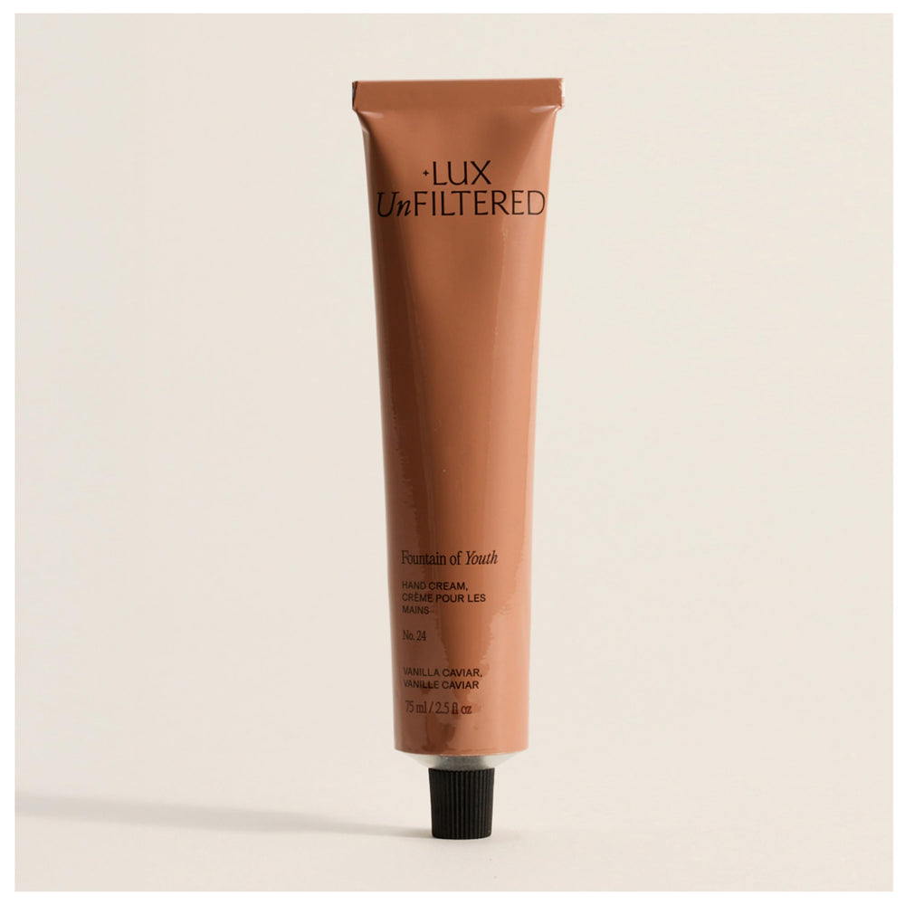 Lux Unfiltered N°24 crème mains: hydratation profonde pour douceur durable.