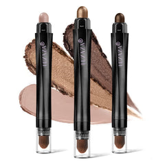 Luxaza crayon ombre mate brun, longue tenue et glisse douce.