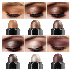 Teinte brun 2-en-1 des Ombre Sticks LUXAZA pour contour et fondu
