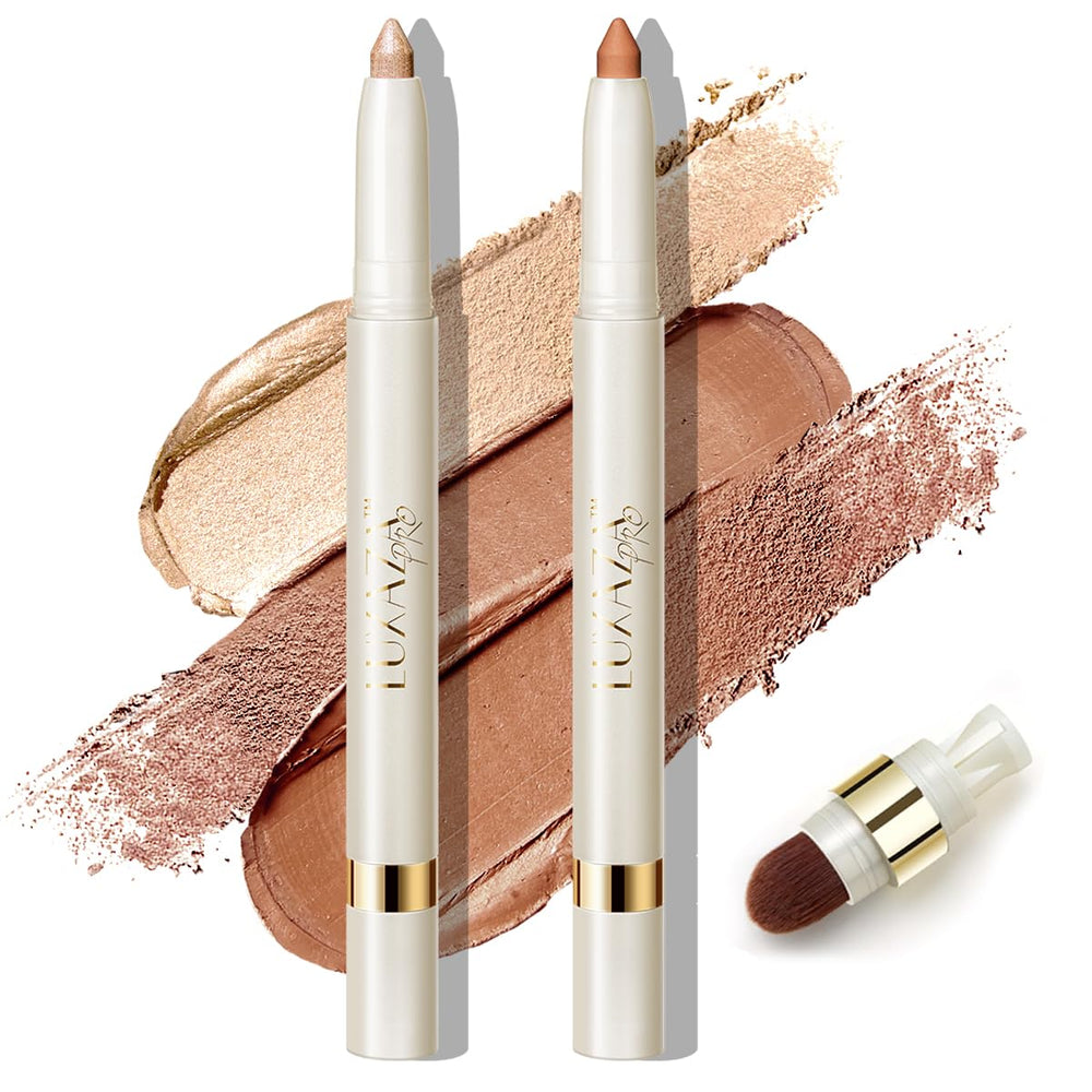 LUXAZA PRO fard-ombre-stick crème étincelant pour un regard lumineux.