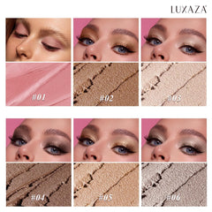 LUXAZA PRO ombre neutre métallisée brun pour un effet brillant durable.