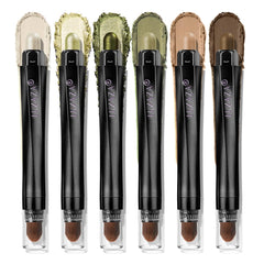 Ombre-stick vert métallique de LUXAZA PRO FIREFLIES LIGHT pour un regard durable.
