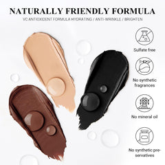 Palette neutre satinée et matte de LUXAZA PRO pour des combinaisons harmonieuses.