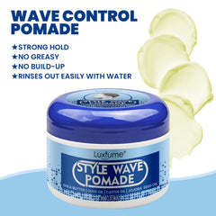 Luxfume pomade homme appliquer mains – facile à manier pour un coiffage maîtrisé.