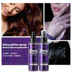 Luxfume spray paillettes application facile et rapide.