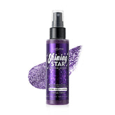Luxfume Spray paillettes corps pour une peau lumineuse et durable.