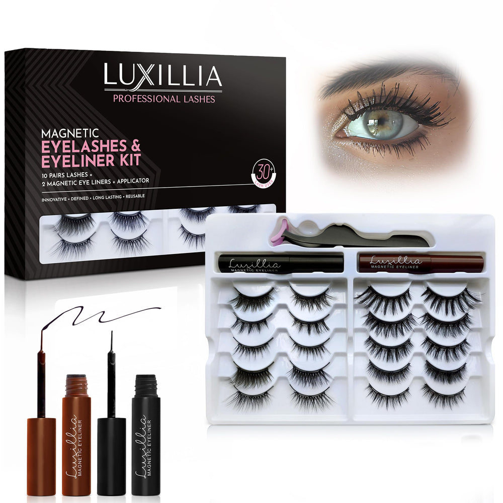 Luxillia kit-cils-magnétiques-13-pièces pour un regard naturel et facile.