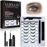 Luxillia kit cils magnetiques complet, application rapide sans colle.