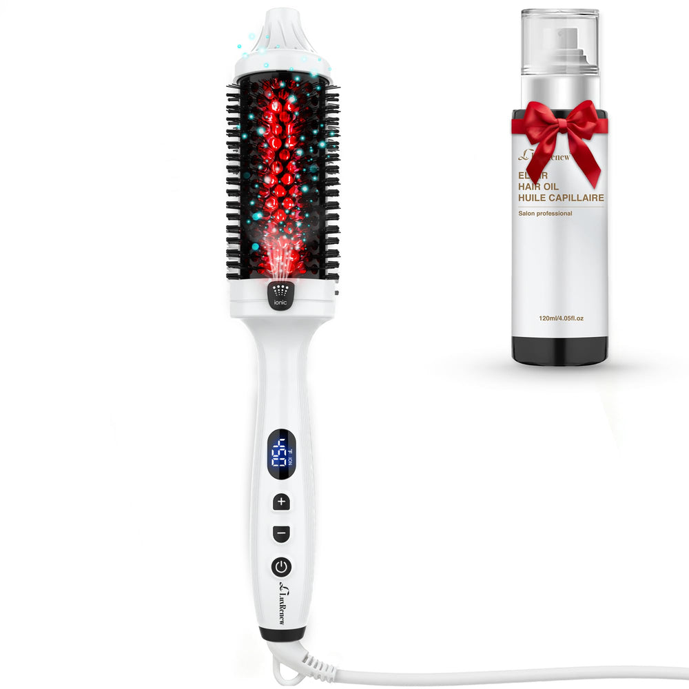 LuxRenew Plus brosse infrarouge 1,65 pouce pour un lissage rapide et doux.