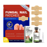 Patch Lvjonya pour ongles fongiques montrant le visuel et le bénéfice potentiel d’éclaircissement.