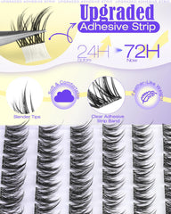 Lvmixwig cils design épingle: regard structuré et naturel