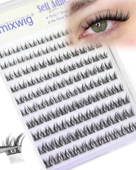 Lvmixwig groupes de cils 8-12mm naturels: regard discret et pose rapide