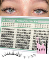 Kit cils-naturels Lvmixwig: ensemble complet pour un regard naturel sans effort.