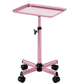 LWADALN chariot salon rose avec mobilité fluide pour les services beauté