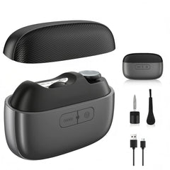 Clip-ongles électrique LWMUQUK avec lumière LED pour une coupe précise