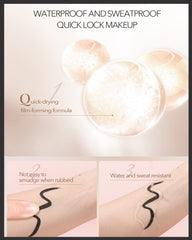LYSdefeu eyeliner gel noir pigmenté intense pour tracé précis et glamour.