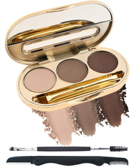 Palette LYSdefeu sourcils en 3 couleurs pour un rendu naturel et defini