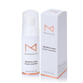 Mousse nettoyante PMU pour cils et extensions – nettoyage en douceur autour des yeux.