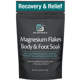 M3 Naturals Magnesium Soak bottle pour for a fragrance-free mineral bath